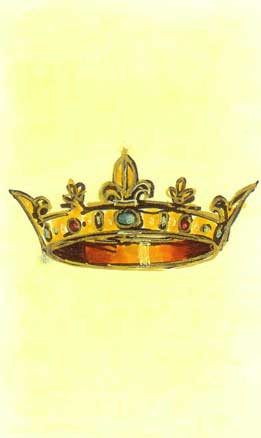 A coroa de ouro