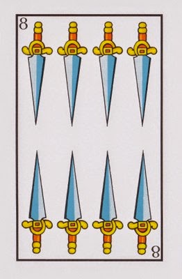 Oito de espadas